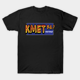 vintage KMET 94.7 radio T-Shirt